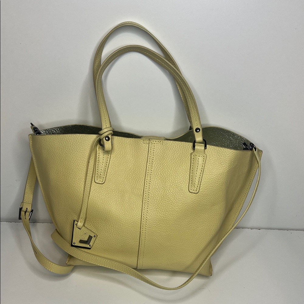 Botkier Hudson bite size tote in pebbled leather